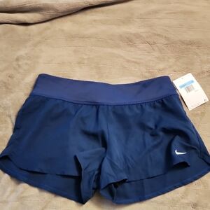 Nike Blue Athletic Shorts Lightweight Performance